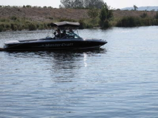 Nuestra lancha de esqui